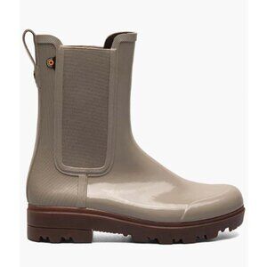 NIB   Bogs Holly tall rain boots Taupe size 9